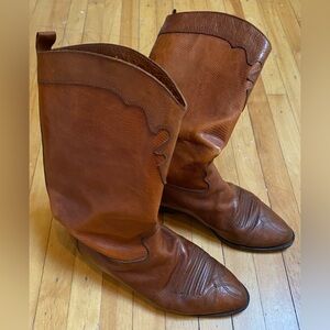 Joan and David cowboy boots